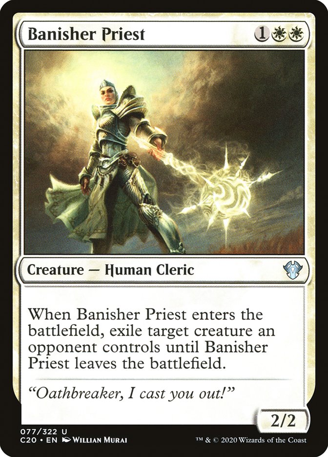 Banisher Priest [Commander 2020] | Amazing Games TCG