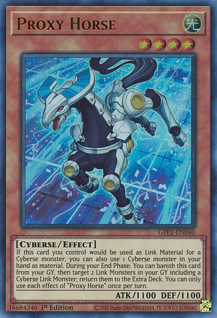 Proxy Horse [GFP2-EN040] Ultra Rare | Amazing Games TCG