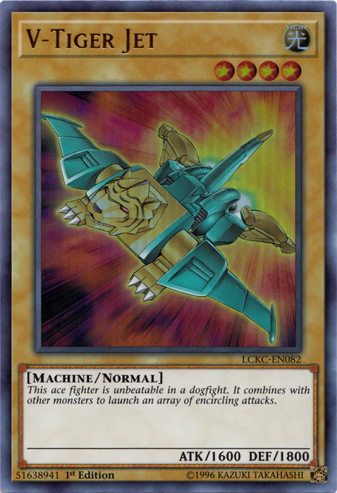 V-Tiger Jet [LCKC-EN082] Ultra Rare | Amazing Games TCG