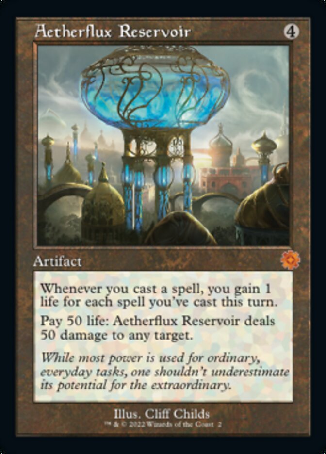 Aetherflux Reservoir (Retro) [The Brothers' War Retro Artifacts] | Amazing Games TCG