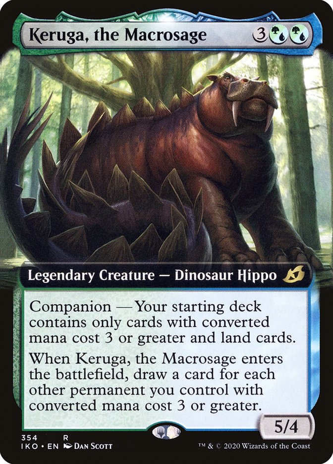 Keruga, the Macrosage (Extended Art) [Ikoria: Lair of Behemoths] | Amazing Games TCG