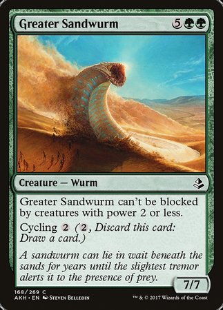 Greater Sandwurm [Amonkhet] | Amazing Games TCG