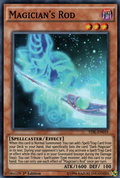 Magician's Rod [TDIL-EN019] Super Rare | Amazing Games TCG