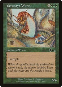 Yavimaya Wurm [Urza's Legacy] | Amazing Games TCG