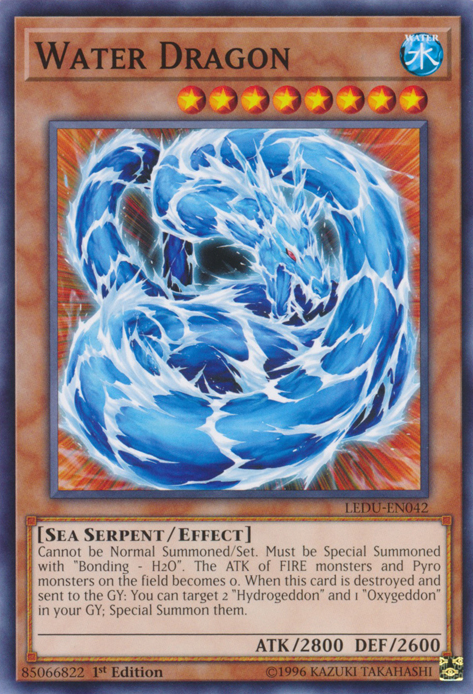 Water Dragon [LEDU-EN042] Common | Amazing Games TCG