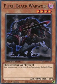 Pitch-Black Warwolf [SBCB-EN178] Common | Amazing Games TCG