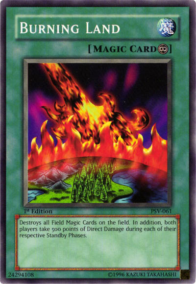 Burning Land [PSV-061] Common | Amazing Games TCG