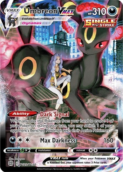 Umbreon VMAX (TG23/TG30) [Sword & Shield: Brilliant Stars] | Amazing Games TCG