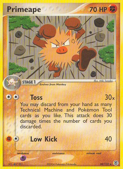 Primeape (28/112) [EX: FireRed & LeafGreen] | Amazing Games TCG