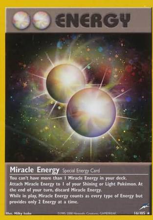 Miracle Energy (16/105) [Neo Destiny Unlimited] | Amazing Games TCG