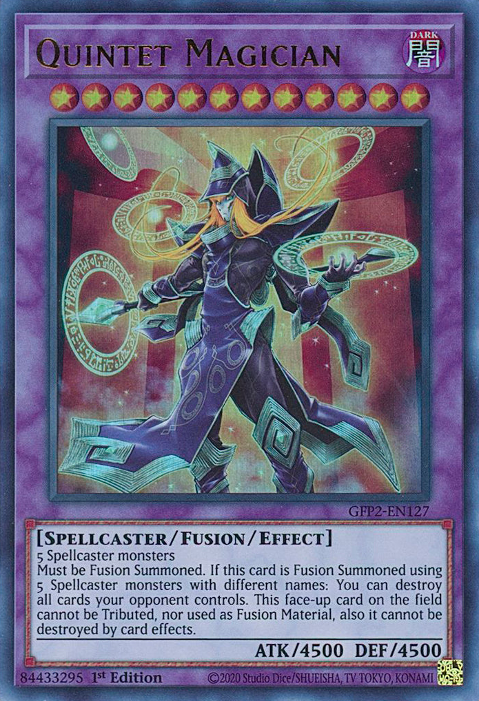 Quintet Magician [GFP2-EN127] Ultra Rare | Amazing Games TCG