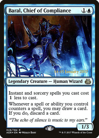 Baral, Chief of Compliance [Aether Revolt Promos] | Amazing Games TCG