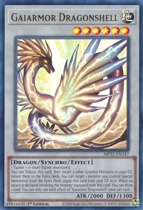 Gaiarmor Dragonshell [MP22-EN147] Ultra Rare | Amazing Games TCG