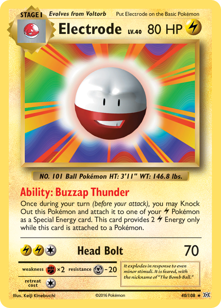 Electrode (40/108) [XY: Evolutions] | Amazing Games TCG