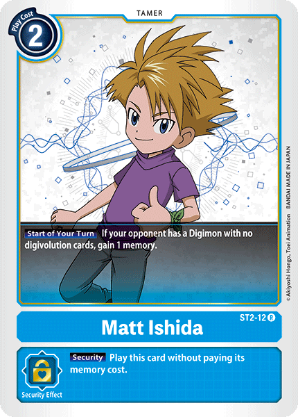 Matt Ishida [ST2-12] [Starter Deck: Cocytus Blue] | Amazing Games TCG