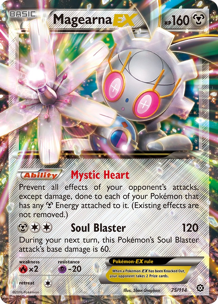 Magearna EX (75/114) [XY: Steam Siege] | Amazing Games TCG