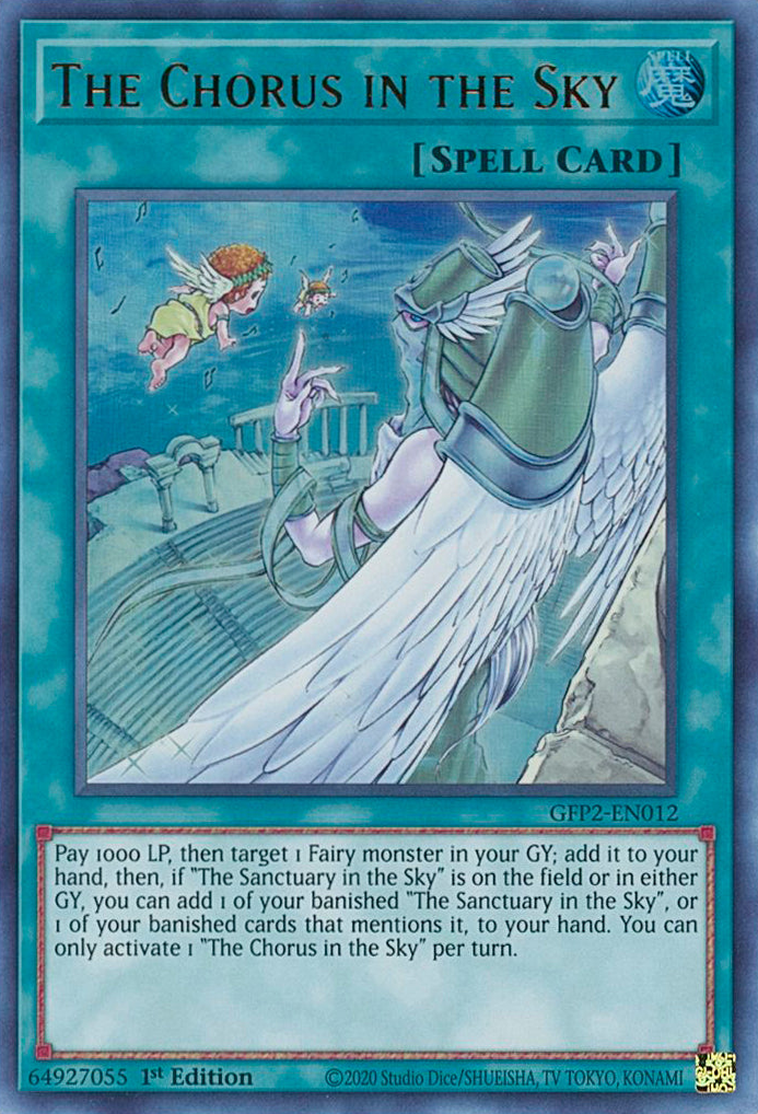 The Chorus in the Sky [GFP2-EN012] Ultra Rare | Amazing Games TCG