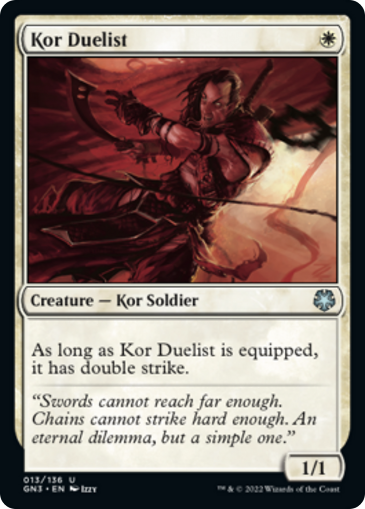 Kor Duelist [Game Night: Free-for-All] | Amazing Games TCG