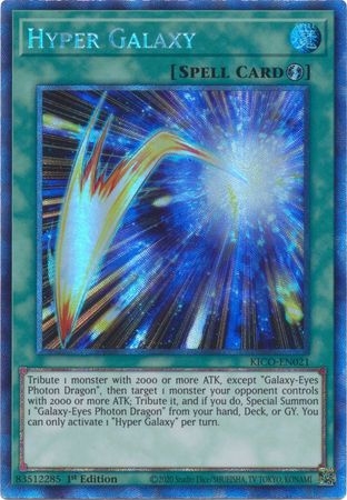 Hyper Galaxy (Collector's Rare) [KICO-EN021] Collector's Rare | Amazing Games TCG