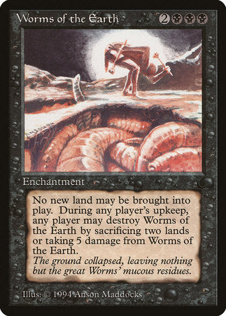 Worms of the Earth [The Dark] | Amazing Games TCG