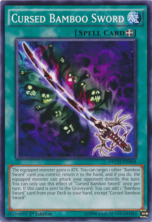 Cursed Bamboo Sword [NECH-EN068] Common | Amazing Games TCG