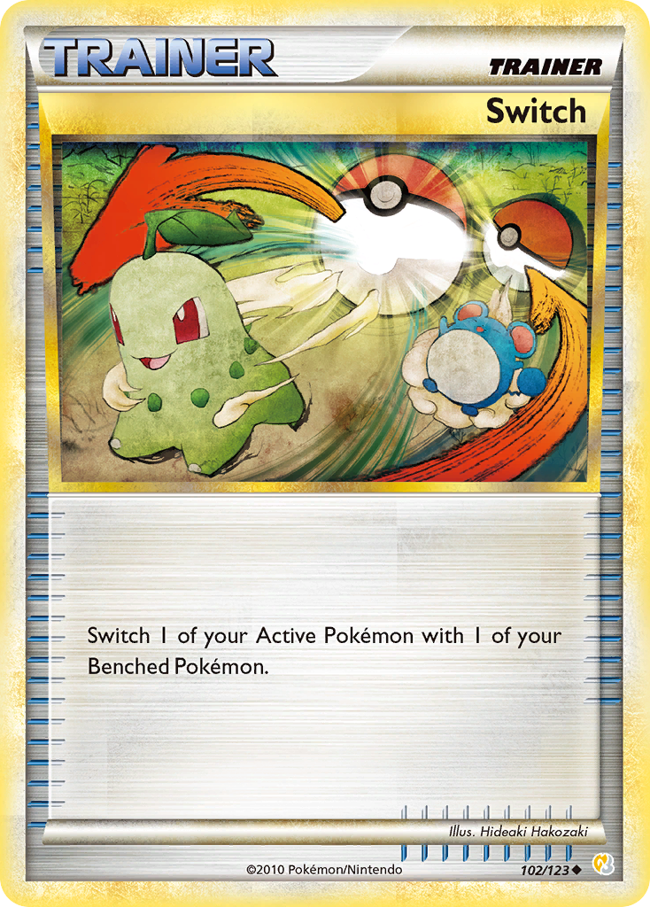 Switch (102/123) [HeartGold & SoulSilver: Base Set] | Amazing Games TCG