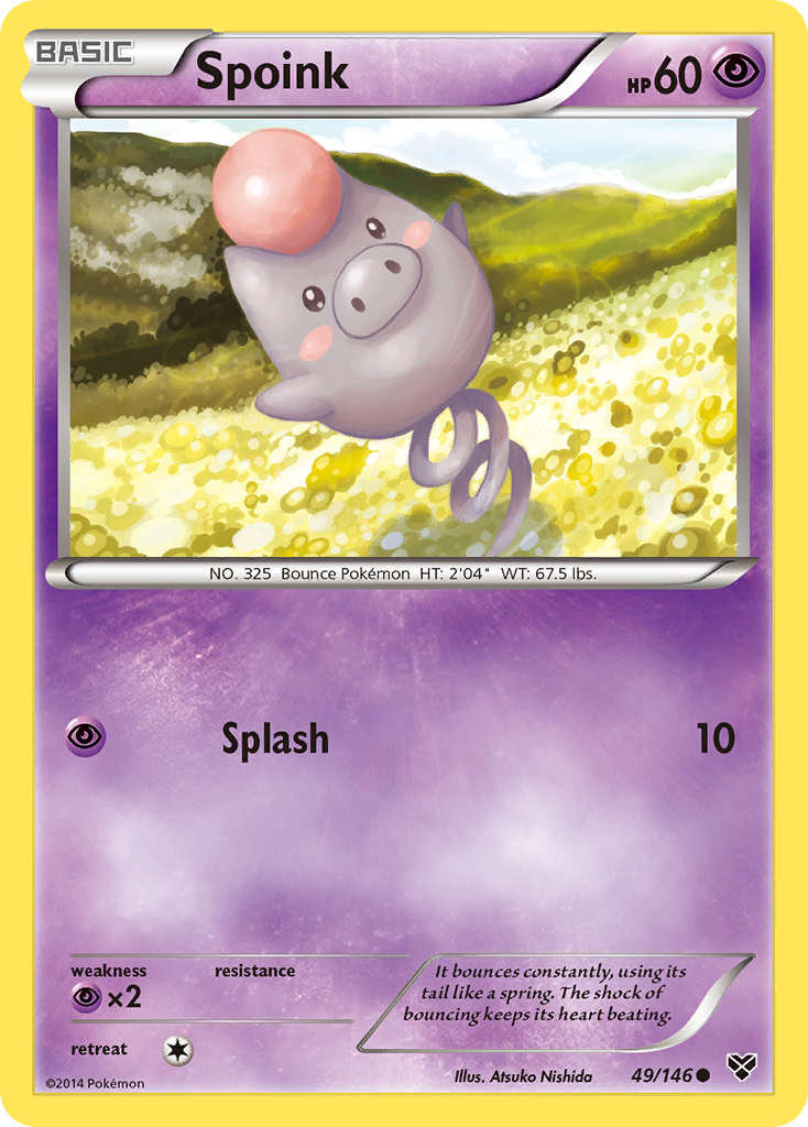 Spoink (49/146) [XY: Base Set] | Amazing Games TCG