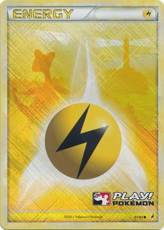 Lightning Energy (91/95) (Play Pokemon Promo) [HeartGold & SoulSilver: Call of Legends] | Amazing Games TCG