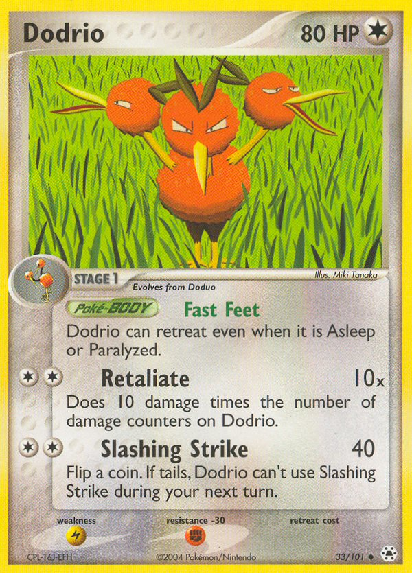 Dodrio (33/101) [EX: Hidden Legends] | Amazing Games TCG