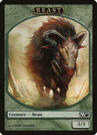 Beast Token [Magic 2011 Tokens] | Amazing Games TCG