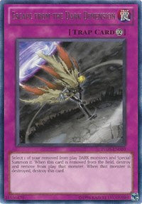 Escape from the Dark Dimension [Turbo Pack: Booster Five] [TU05-EN010] | Amazing Games TCG