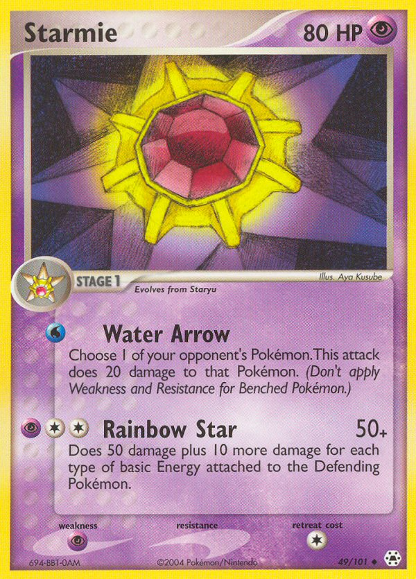 Starmie (49/101) [EX: Hidden Legends] | Amazing Games TCG