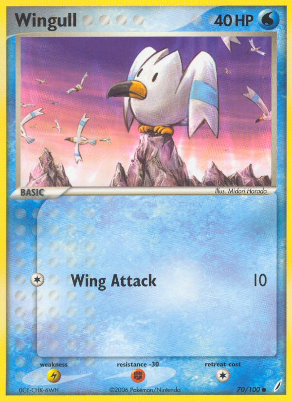 Wingull (70/100) [EX: Crystal Guardians] | Amazing Games TCG