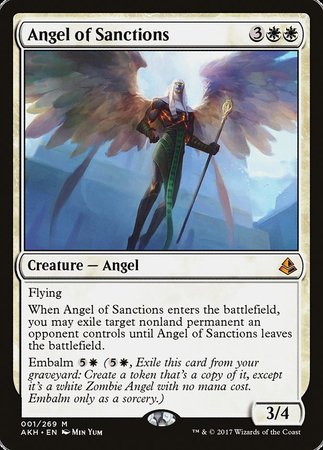 Angel of Sanctions [Amonkhet] | Amazing Games TCG