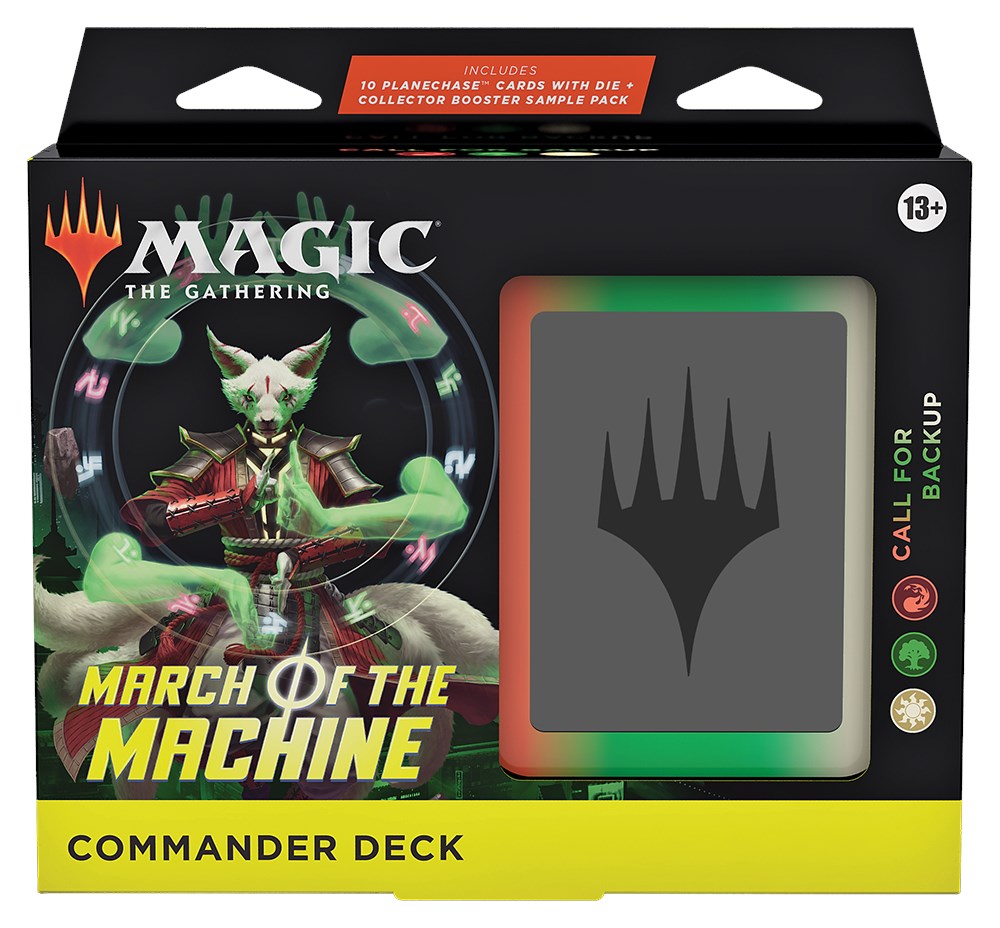 March of the Machine - Commander Deck (Call For Backup) | Amazing Games TCG