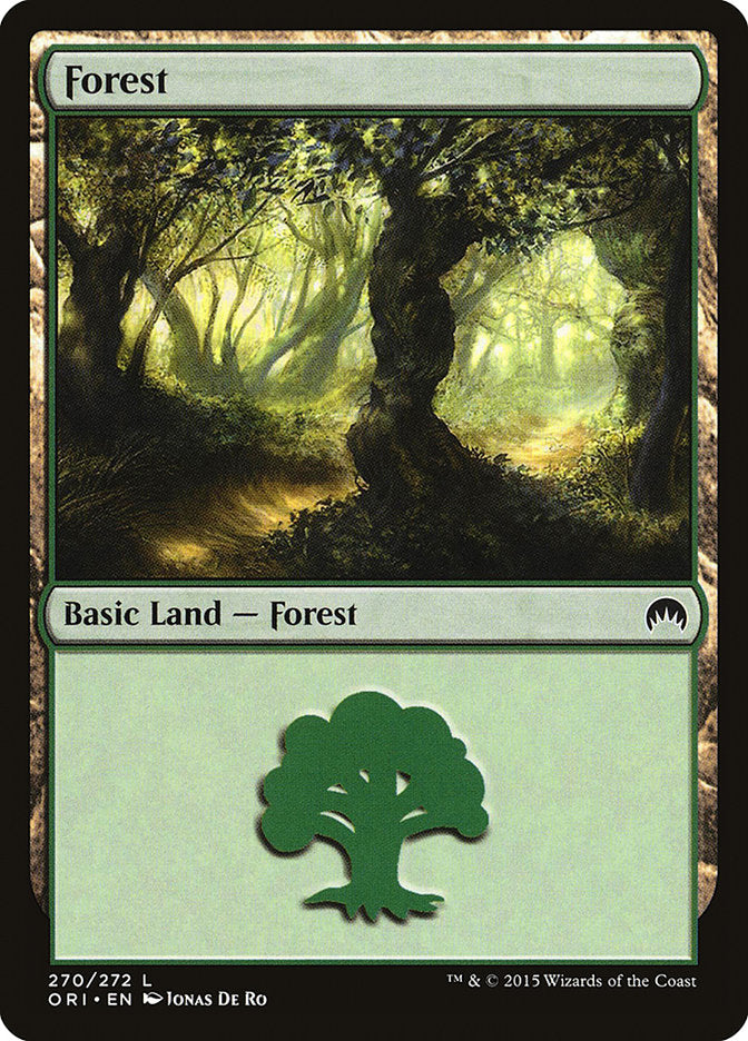 Forest (270) [Magic Origins] | Amazing Games TCG