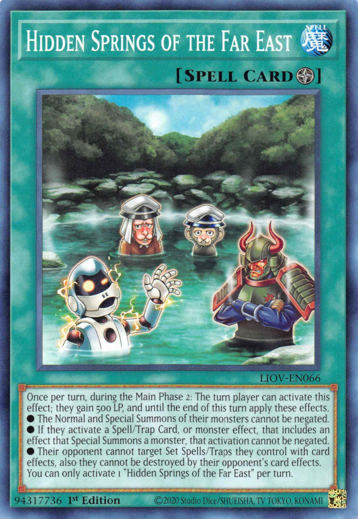 Hidden Springs of the Far East [LIOV-EN066] Common | Amazing Games TCG