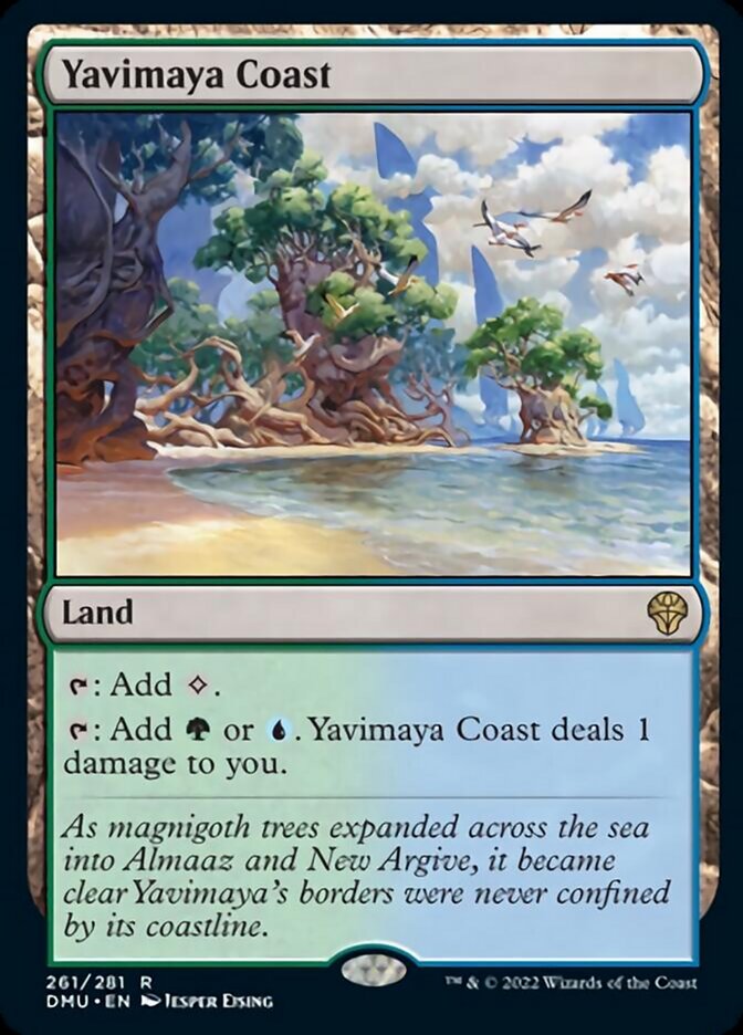 Yavimaya Coast [Dominaria United] | Amazing Games TCG