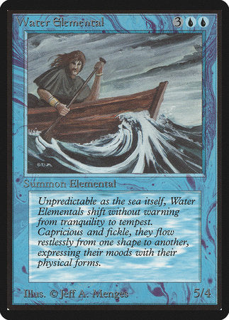 Water Elemental [Limited Edition Beta] | Amazing Games TCG