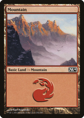 Mountain (244) [Magic 2014] | Amazing Games TCG