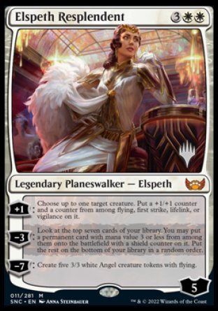 Elspeth Resplendent (Promo Pack) [Streets of New Capenna Promos] | Amazing Games TCG