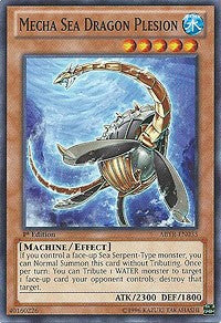 Mecha Sea Dragon Plesion [Abyss Rising] [ABYR-EN033] | Amazing Games TCG