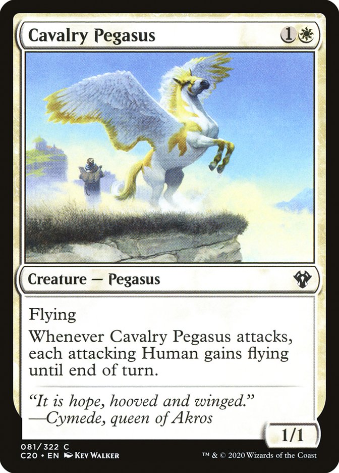 Cavalry Pegasus [Commander 2020] | Amazing Games TCG