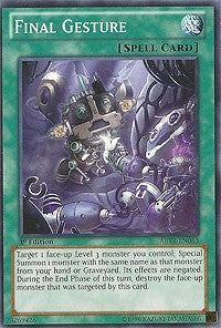 Final Gesture [Abyss Rising] [ABYR-EN063] | Amazing Games TCG