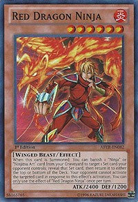 Red Dragon Ninja [Abyss Rising] [ABYR-EN082] | Amazing Games TCG