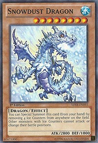 Snowdust Dragon [Abyss Rising] [ABYR-EN093] | Amazing Games TCG