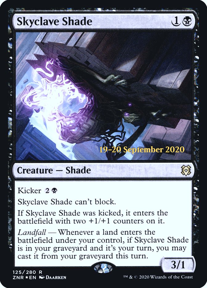 Skyclave Shade  [Zendikar Rising Prerelease Promos] | Amazing Games TCG