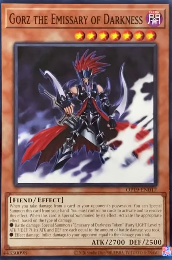 Gorz the Emissary of Darkness [OP19-EN017] Common | Amazing Games TCG