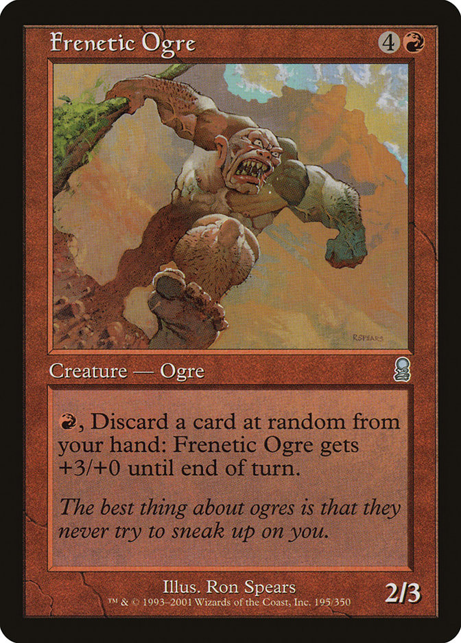 Frenetic Ogre [Odyssey] | Amazing Games TCG