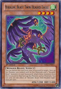 Heraldic Beast Twin-Headed Eagle [Cosmo Blazer] [CBLZ-EN015] | Amazing Games TCG